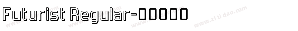 Futurist Regular字体转换